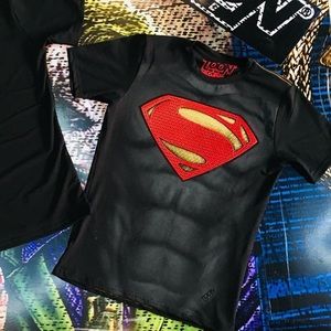 Superman 3D Logo Men Shirt